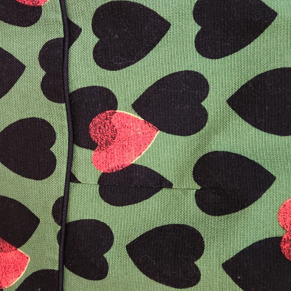 Anthropologie Maeve Heartstamp Pencil Skirt - Picture 4 of 6